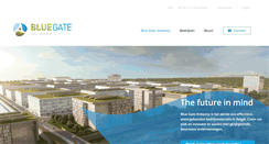 Desktop Screenshot of bluegateantwerp.eu